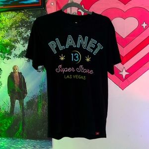 Planet 13 cannabis superstore Las Vegas tee merch